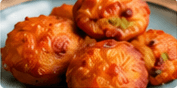 Crispy akara bean fritters